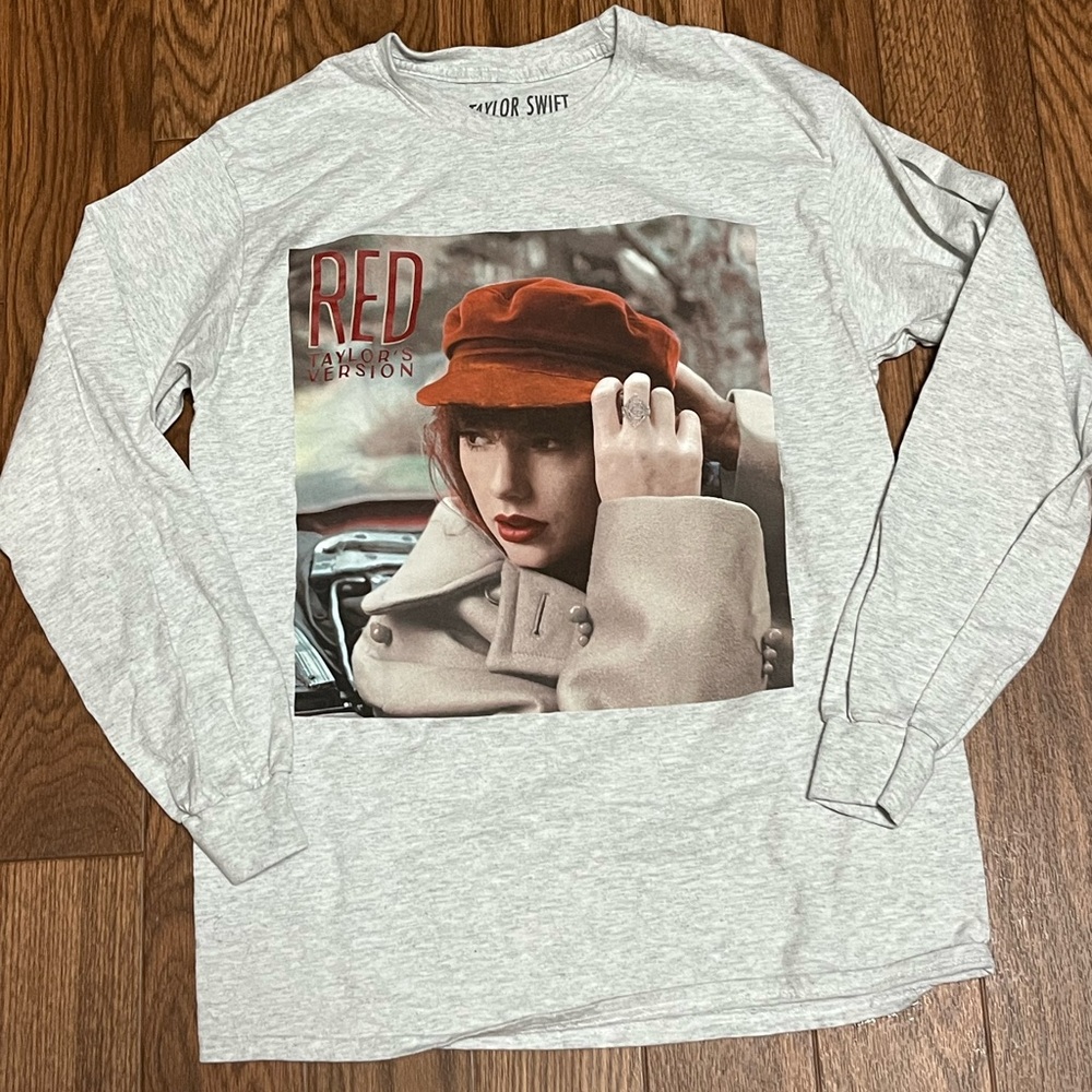 Red Taylor’s Version long sleeve